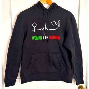 Woman Life Freedom  Hoodie Size Medium Freedom  Hoodie